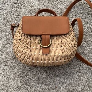 New Rattan boho crossbody